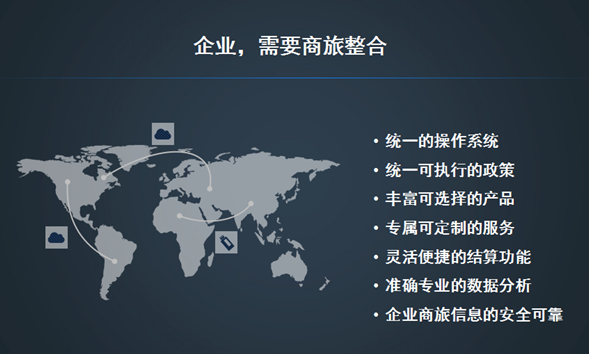 商旅 为企业筑管理之阶，予员工践服务之诺